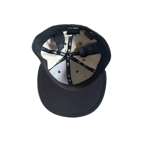 Harley-Davidson Black Fitted Hat Cap 7 3/4 Biker Moto - Picture 4 of 6